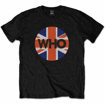 Merch The Who: Tričko Union Jack Circle  S