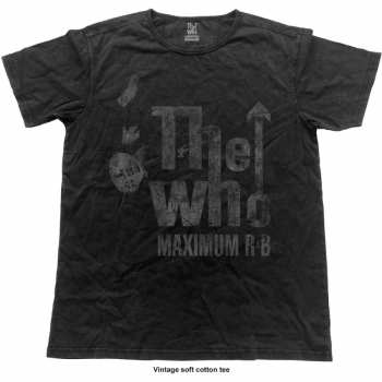 Merch The Who: Vintage Tričko Max R&b  XL