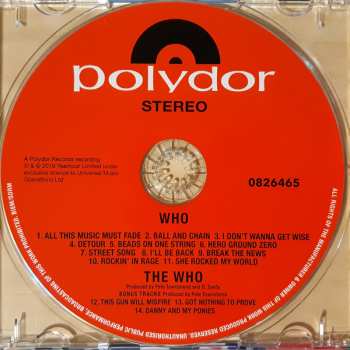 CD The Who: Who DLX 40274