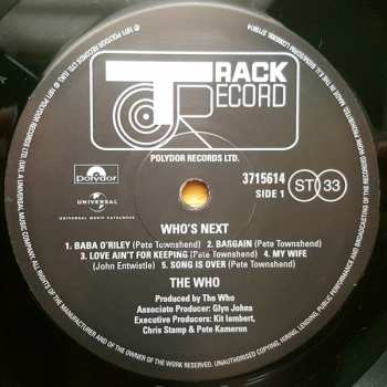 LP The Who: Who's Next