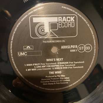 LP The Who: Who's Next DLX