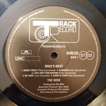 LP The Who: Who's Next CLR | DLX | LTD
