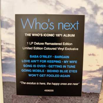 LP The Who: Who's Next CLR | DLX | LTD