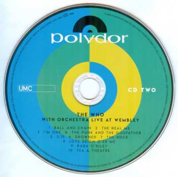 2CD/Blu-ray The Who: With Orchestra Live At Wembley DIGI