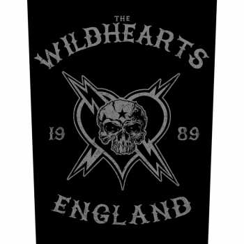 Merch The Wildhearts: Zádová Nášivka England Biker 