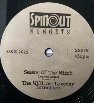 SP The William Loveday Intention: Season Of The Witch c/w In Full Eclipse LTD | NUM 412461