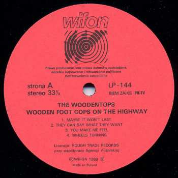 LP The Woodentops: Wooden Foot Cops On The Highway 42321
