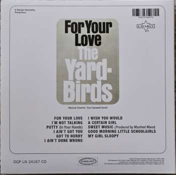CD The Yardbirds: For Your Love