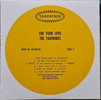 CD The Yardbirds: For Your Love
