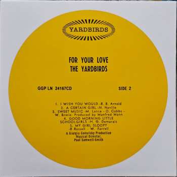 CD The Yardbirds: For Your Love