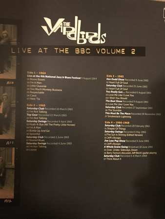 2LP The Yardbirds: Live at the BBC Volume 2 73315
