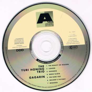 CD The Yuri Honing Trio: Gagarin 330293
