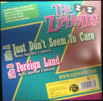 SP The Zipheads: Just Don't Seem To Care 257785