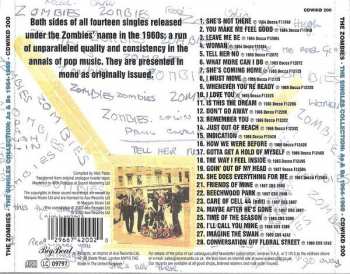 CD The Zombies: The Singles Collection:  As & Bs 1964-1969 340040