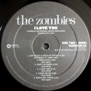 LP The Zombies: I Love You