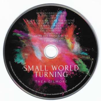 CD Thea Gilmore: Small World Turning 101107