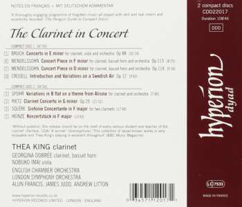 2CD Thea King: The Clarinet In Concert 292574