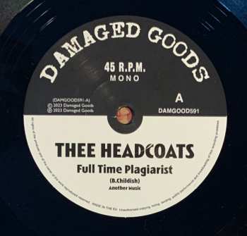 SP Thee Headcoats: Full Time Plagiarist / Full Time Plagiarist 431171