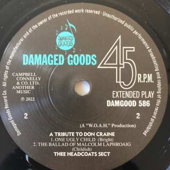 EP Thee Headcoats Sect: A Tribute To Don Craine 396853