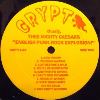 LP Thee Mighty Caesars: English Punk Rock Explosion!! 514341