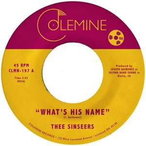Album Thee Sinseers: 7-what's His Name