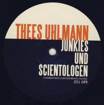 2LP Thees Uhlmann: Junkies Und Scientologen 80372