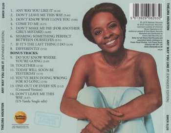 CD Thelma Houston: Any Way You Like It 91885