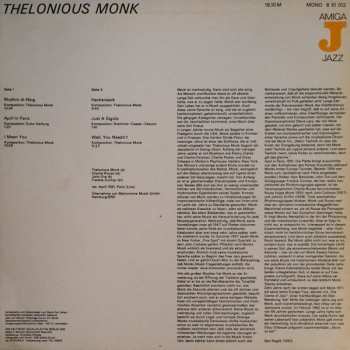 LP Thelonious Monk: Thelonious Monk 440089
