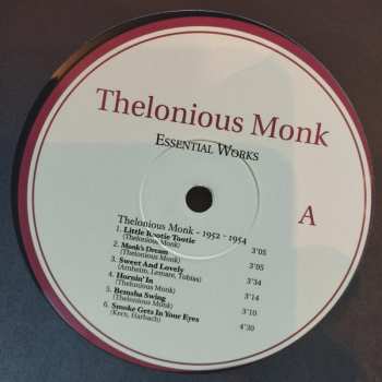 2LP Thelonious Monk: Essential Works 1952-1962 440456