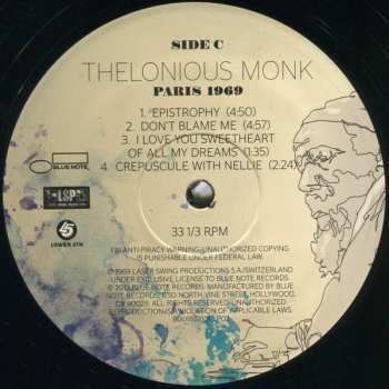 LP Thelonious Monk: Paris 1969 399288