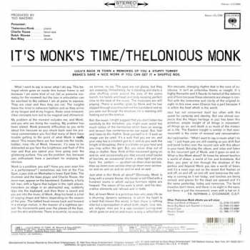 LP Thelonious Monk: It's Monk's Time LTD 351436