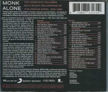 2CD Thelonious Monk: Monk Alone: The Complete Columbia Solo Studio Recordings 1962-1968 109022