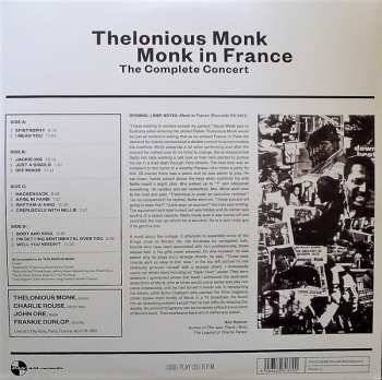 2LP Thelonious Monk: Monk In France - The Complete Concert 145250