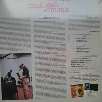 LP Thelonious Monk: Mulligan Meets Monk LTD 137029