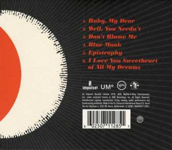 CD Thelonious Monk: Palo Alto 27293