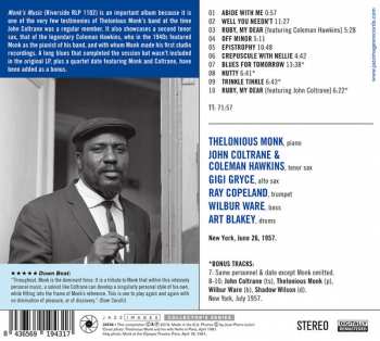 CD Thelonious Monk Septet: Monk's Music LTD 115896