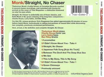 CD Thelonious Monk: Straight, No Chaser