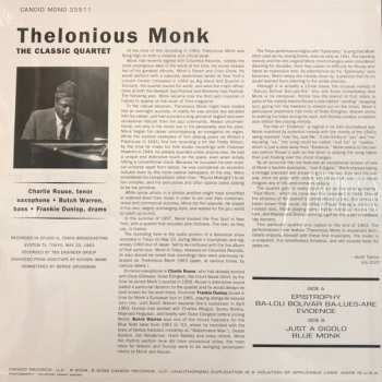 LP Thelonious Monk: The Classic Quartet 460537