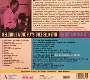 CD Thelonious Monk: Thelonious Monk Plays Duke  LTD | DIGI 151373