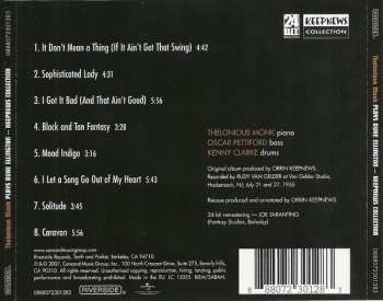 CD Thelonious Monk: Plays Duke Ellington 411897