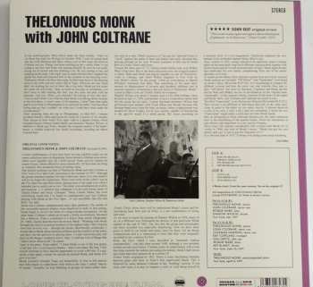 LP Thelonious Monk: Thelonious Monk With John Coltrane LTD | CLR 75169