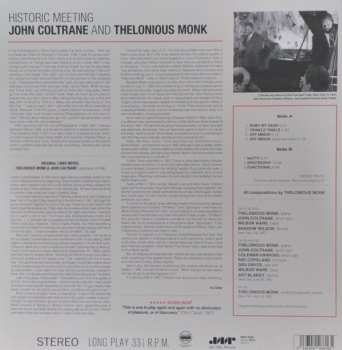 LP Thelonious Monk: Historic Meeting LTD 75383