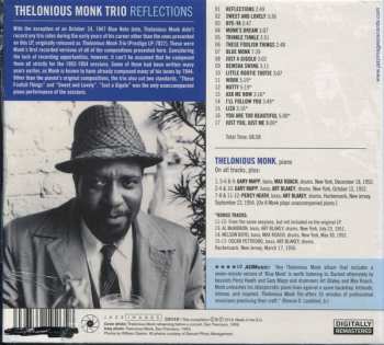 CD Thelonious Monk Trio: Reflections 297943