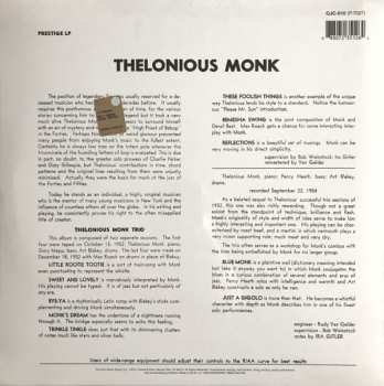 LP Thelonious Monk Trio: Thelonious Monk Trio 368861