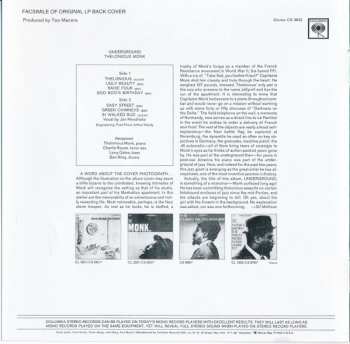 CD Thelonious Monk: Underground 153543