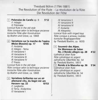 CD Theobald Böhm: The Revolution Of The Flute 361555