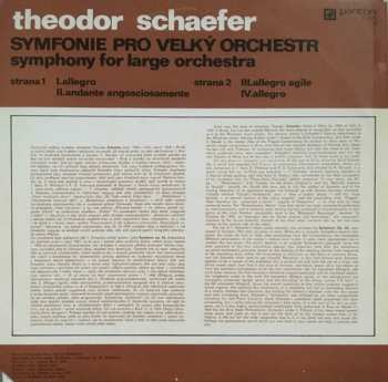 LP Theodor Schaefer: Symfonie Pro Velký Orchestr 543027