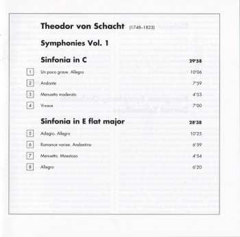 CD Theodor von Schacht: Symphonies Vol. 1 114643