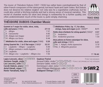 CD Théodore Dubois: Chamber Music 176382