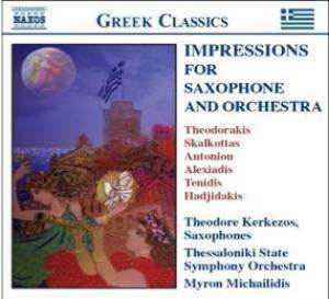 Theodore Kerkezos:  Impressions For Saxophone And Orchestra